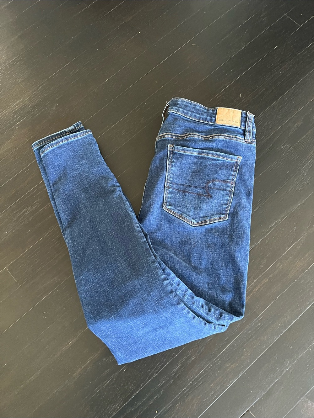 American Eagle Dark Blue Skinny Jeans